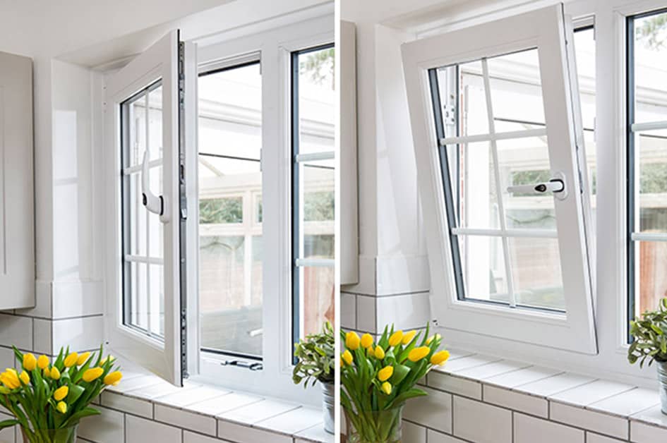 Tilt and Turn UPVC Windows